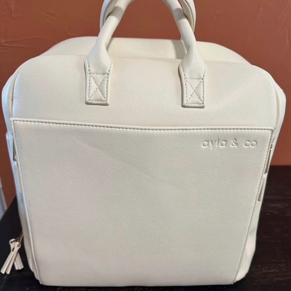 Ayla & Co Cream Baby Bag